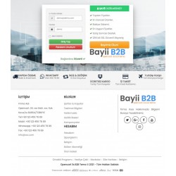 Opencart 3.x Bayii B2B Tema