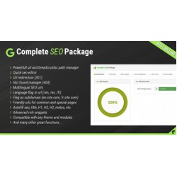 Complete SEO Package - the best seo extension for opencart