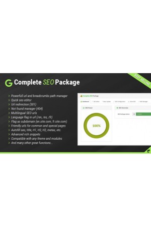 Complete SEO Package - the best seo extension for opencart