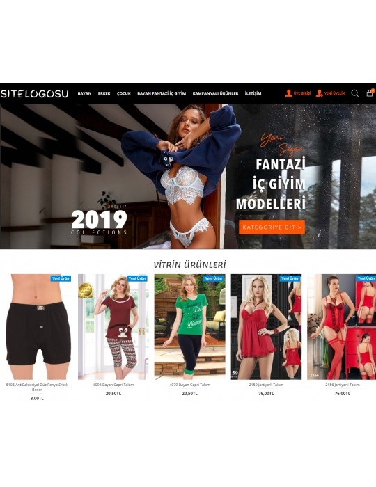 Opencart Journal iç Giyim Full