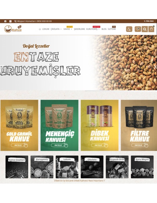 Opencart Journal Kahve Full