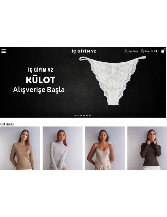 Opencart Journal İç Giyim Teması 2 Full