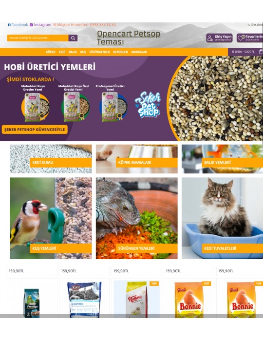Opencart Journal Petshop Full