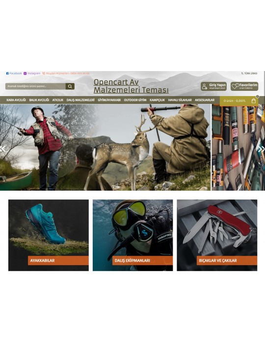 Opencart Journal Av Malzemeleri Full