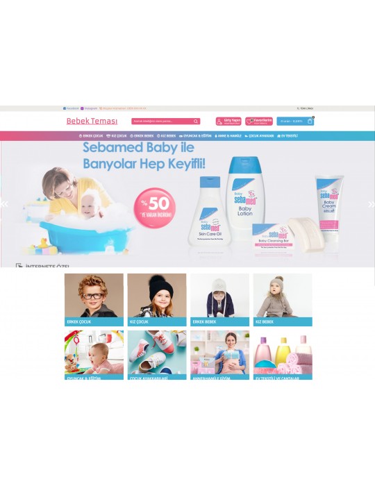 Opencart Journal Bebek Teması Full