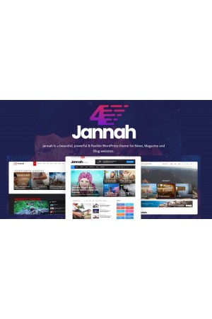 Jannah News 5 Profesyonel  - TR Dil Destekli